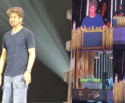 SRK’s Late Night Grind For Filmfare Awards 2025: Shah Rukh Khan Rehearses Till 5 AM; Fans Go Berserk Outside Stadium! WATCH HERE